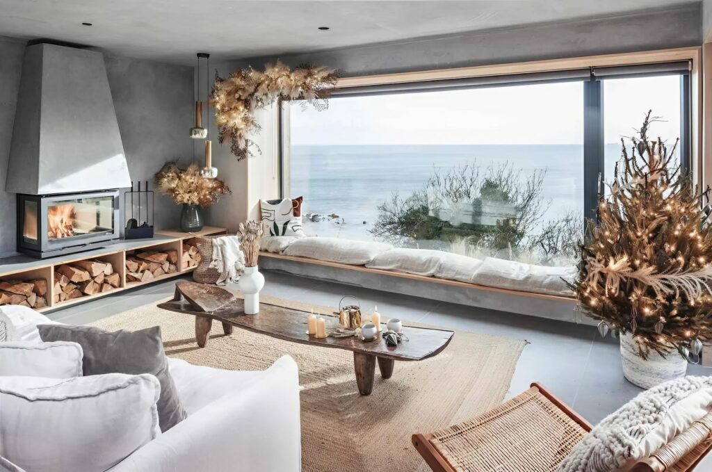 Holiday Hosting Upgrade: A House Painter in Seminole, FL Breaks Down Must-Try Interior Updates 1 Smooth gray walls with a modern, coastal finish painted by a house painter in Seminole, FL